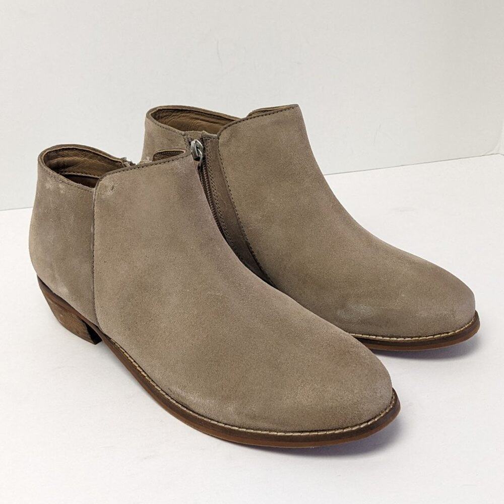 Softwalk Rocklin Ankle Boots, Stone Suede, Women's 10 M